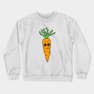 CARROT Art Funny Carrot Crewneck Sweatshirt